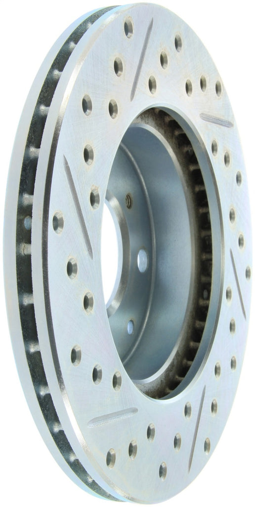 StopTech Select Sport 96-00 Honda Civic DX/HX Coupe Slotted and Drilled Left Front Rotor