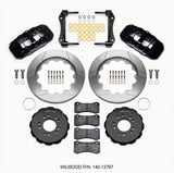 Wilwood AERO6 Front Hat Kit 14.00 1964-1970 Ford Mustang w/ DSE Suspension