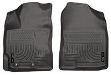 Load image into Gallery viewer, Husky Liners 12-18 Toyota Yaris WeatherBeater Black Front Floor Liners