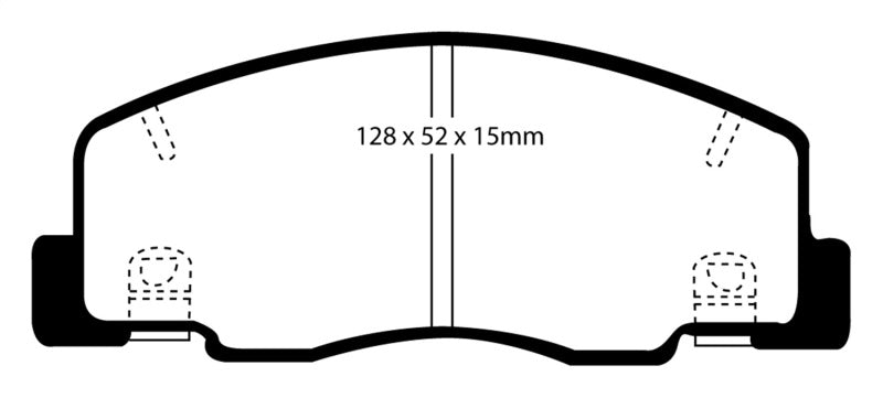 EBC 90-93 Toyota Previa Rear Rotors Greenstuff Front Brake Pads