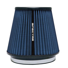 Load image into Gallery viewer, Spectre HPR Conical Air Filter 6in. Flange ID / 7.313in. Base OD / 7in. Tall - Blue