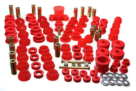 Energy Suspension 88-91 Honda Civic/CRX Red Hyper-Flex Master Bushing Set - GTR Auto