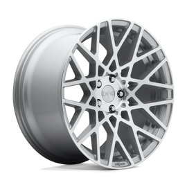 Rotiform R110 BLQ Wheel 18x8.5 5x120 35 Offset - Gloss Silver Machined