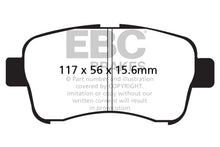 Load image into Gallery viewer, EBC 01-04 Suzuki Aerio 2.0 Greenstuff Front Brake Pads