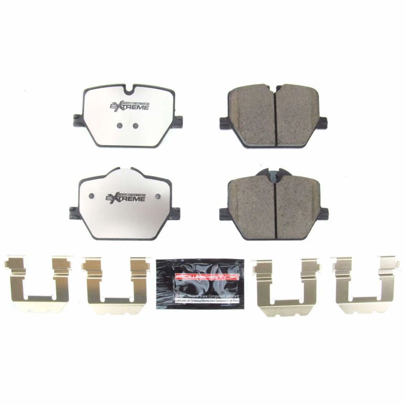 Power Stop 2019 BMW 330i Rear Z26 Extreme Street Brake Pads w/Hardware