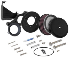 Load image into Gallery viewer, K&amp;N 17-18 Harley-Davidson Road Glide Hammer Black Street Metal Intake System