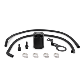 Mishimoto 15-16 Subaru WRX PVC Side Baffled Oil Catch Can - Black - GTR Auto