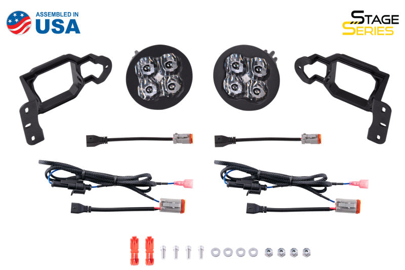 Diode Dynamics SS3 Sport Type MS Kit ABL - White SAE Driving