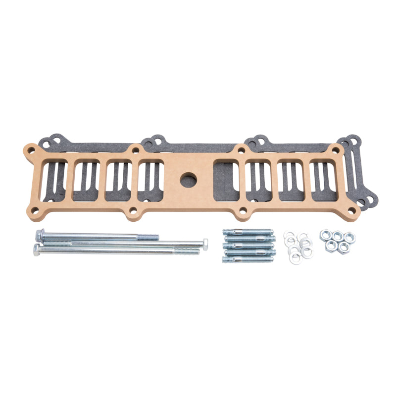 Edelbrock 1/2In Upper Manifold Spacer Kit for Ford Performer RPM II 5 0L Manifold (7123)