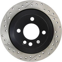 Load image into Gallery viewer, StopTech 02-06 Mini Cooper/Cooper S Slotted &amp; Drilled Right Rear Rotor