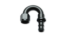 Load image into Gallery viewer, Vibrant -10AN Push-On 180 Deg Hose End Fitting - Aluminum