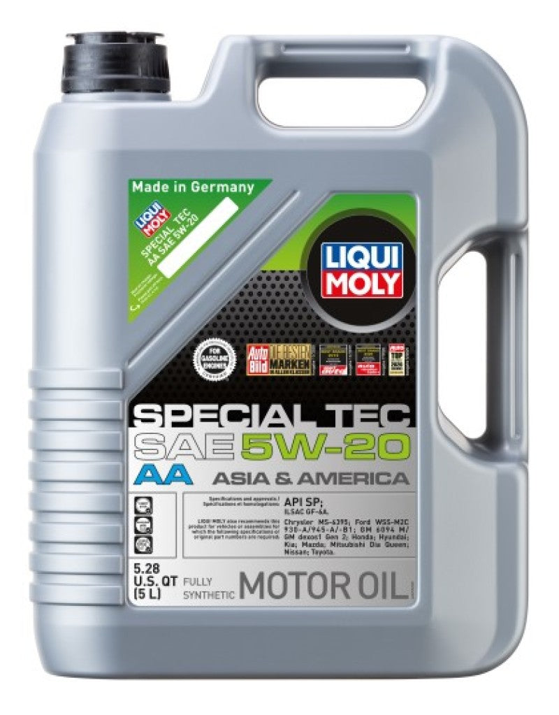 LIQUI MOLY 5L Special Tec AA Motor Oil 5W20 - Single