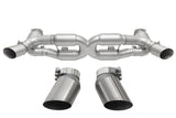 SOUL 10-12 Porsche 997.2 Turbo Sport X-Pipe Exhaust - GT2 Style Brushed Finish Tips