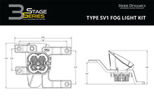 Load image into Gallery viewer, Diode Dynamics SS3 Sport Type SV1 Kit ABL - White SAE Driving