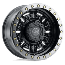 Load image into Gallery viewer, BRABR 17X8.5 6X5.5 G-GNBLK-MCH-DTLP 0MM