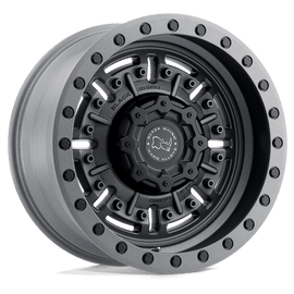 BRABR 20X9.5 5X5.0 TXT-M-GNMTL -18MM