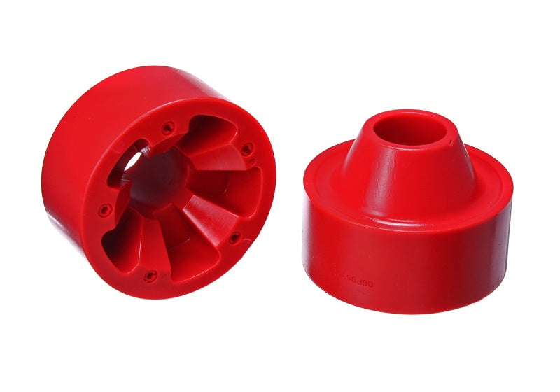 Energy Suspension 07-17 Jeep Wrangler (JK) Red Rear Coil Spring Spacer 1-3/4in Lift Set - GTR Auto