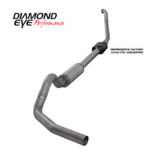 Load image into Gallery viewer, Diamond Eye KIT 4in Turbo Back SGL SS: 94-97 FORD 7.3L F250/F350 PWRSTROKE NFS W/ CARB EQUIV STDS