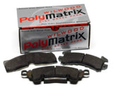 Wilwood PolyMatrix Pad Set - D154 Q GM Metric