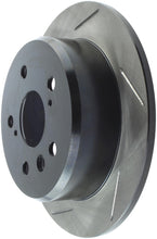 Load image into Gallery viewer, StopTech Power Slot 92-01 Toyota Camry 6cyl / 97-01 Lexus E Series Rear Right SportStop Slotted Rot