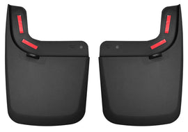Husky Liners 17 Ford F-250 Super Duty / F-350 Super Duty Rear Mud Guards (w/ Flares) Black