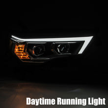 Load image into Gallery viewer, AlphaRex 14-20 Toyota 4Runner LUXX LED Proj Headlights Plank Style Chrome w/Activ Light/Seq Signal