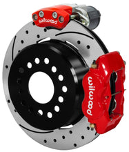 Load image into Gallery viewer, Wilwood Forged Dynalite Rear Electronic Parking Brake Kit - Red Powder Coat Caliper - D/S Rotor