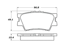 Load image into Gallery viewer, StopTech Street Touring 16-17 Toyota Camry Rear Brake Pads