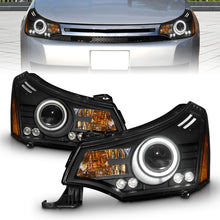 Load image into Gallery viewer, ANZO 2008-2011 Ford Focus Projector Headlights Black