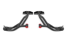 Load image into Gallery viewer, BMR 10-14 Ford Mustang Non-Adj. Lower A-Arms Delrin/Rod w/ 19mm Tall Ball Joint - Black Hammertone - GTR Auto