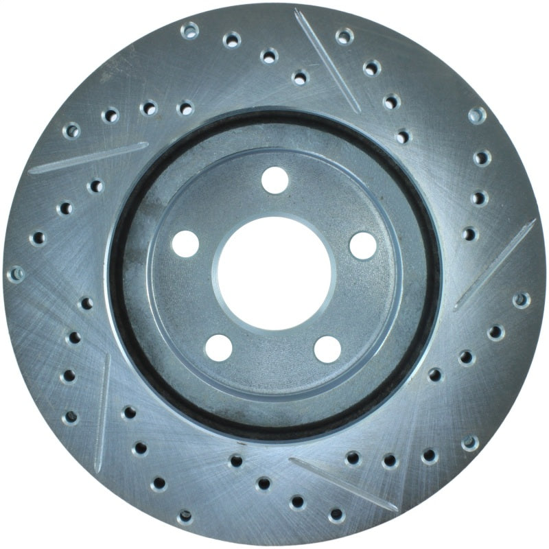 StopTech Select Sport Drilled & Slotted Rotor - Rear Right