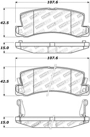 StopTech Street Touring Brake Pads