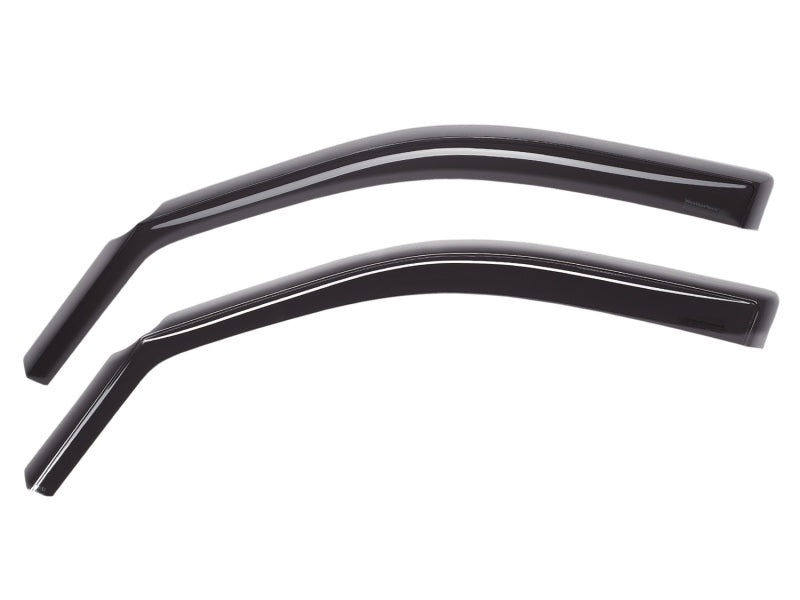 WeatherTech 16-19 Honda Civic Front Side Window Deflectors - Dark Smoke