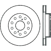 Load image into Gallery viewer, StopTech Power Slot 5/93-98 Supra Non-Turbo Front Right SportStop CRYO Slotted Rotor