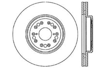 Load image into Gallery viewer, StopTech 95-00 Lexus LS 400 Right Front Slotted &amp; Drilled Rotor