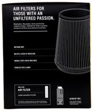 Load image into Gallery viewer, Airaid Universal Air Filter - Cone 6in Flange x 7-1/2in Base x 3-7/8in Top x 6in Height