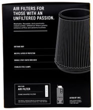 Load image into Gallery viewer, Airaid Universal Air Filter - Cone 6in Flange x 7-1/4in Base x 5in Top x 9in Height - Synthaflow - GTR Auto