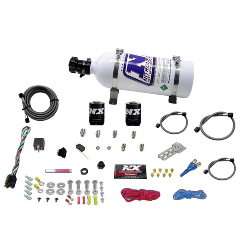 Nitrous Express GM EFI Race Single Nozzle Nitrous Kit (100-250HP) w/5lb Bottle