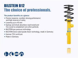 Bilstein B12 1992 BMW 850i Front and Rear Suspension Kit - GTR Auto