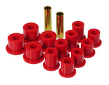 Prothane 89-95 Toyota Truck 2wd Rear Spring & Shackle Bushings - Red