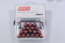 Load image into Gallery viewer, BBS McGard Lug Nut Set 12x1.25 Red