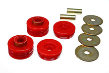 Load image into Gallery viewer, Energy Suspension 66-77 Ford Bronco 4WD Red Transmission Mount Set