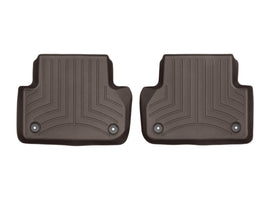 WeatherTech 2017+ Audi A4 Rear FloorLiner - Cocoa
