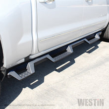 Load image into Gallery viewer, Westin 07-18 Chevrolet Silverado 1500 CC 5.5ft Bed HDX Drop W2W Nerf Step Bars - Tex. Blk