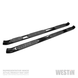 Westin 99-16 Ford F-250/350/450/550 Crew (8 ft bed) PRO TRAXX 5 WTW Oval Nerf Step Bars - Blk - GTR Auto