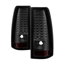 Load image into Gallery viewer, xTune Chevy Silverado 1500/2500/3500 99-02 99-03 LED Tail Lights Smoke ALT-ON-CS99-LED-SM