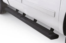Load image into Gallery viewer, Lund 07-17 Chevy Silverado 1500 Ext. Cab 6in. Oval Straight Black Nerf Bars - Black