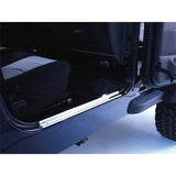Rugged Ridge 97-06 Jeep Wrangler TJ Stainless Steel Door Entry Guards