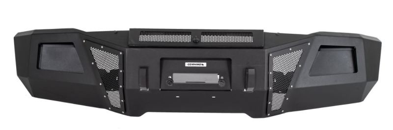 Go Rhino 15-19 Chevrolet Silverado 2500HD/3500HD BR11 Front Bumper Replacement - Tex. Black - GTR Auto