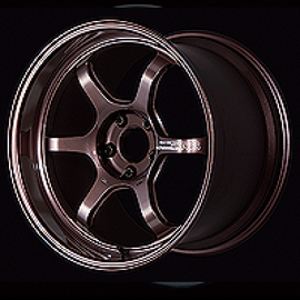 Advan R6 18x11.0 +15 5x114.3 Racing Copper Bronze Wheel